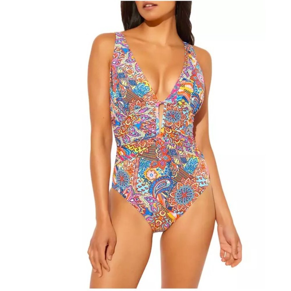 Bleu Rod Beattie $127 Groovy Baby Swimsuit